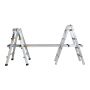 17' Aluminum Type IA Telescoping Multi-Position Ladder