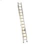 24' Aluminum Type 2 Industrial Extension Ladder