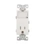 LED Night Light Combination Receotacle 15A 2P\/3W