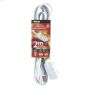 3 Outlet 16 AWG 2C 2 m White Interior Extension Cord