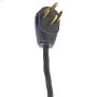 10-12 AWG 2C 1.5 m Black Dryer Cord Kit