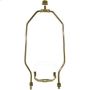 8\" Polished Brass Lamp Harp