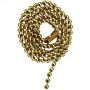 24\" Brass Beaded Pull Chain