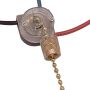 3 Wire\/3 Way Fan\/Light Switch With Pull Chain