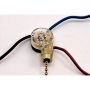 Interrupteur ventilateur/éclairage 3 fils/voies et chaînette