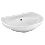 Ravenna 24-1/4" x 20" x 34" White Pedestal Sink