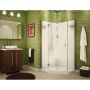 Papaya 36\" White Polystyrene 3-Piece Shower Kit