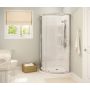 Cyrene Clear Corner Shower Kit