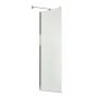 32" x 71-1/2" Chrome Clear Return Panel