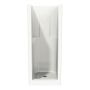 Jasmin White Fiberglass 1-Piece Shower Stall