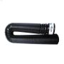 12' Black Expandable Corrugated Perforated Pipe