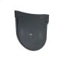 Black Moulded Plastic Storm Drain End Cap