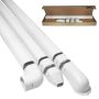 4-1\/2\" x 12' White Wall Duct Kit