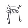 15\" Black Powder Coated Steel Plant Stand