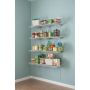 4' ShelfTrack Pantry Kit-White