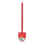 6.25\" x 32\" Polyethylene Red Kid's Shovel