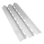 13-3\/4\" x 6-1\/4\" Stainless Steel Flav-R-Wave Insert