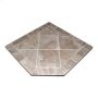 40\" x 49\" x 1-1\/4\" Corner Hearth Pad