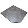 Bloc de foyer de coin 48" x 40" x 1-1/4"