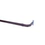 28 - 48" 2" Single Heavy Duty Adjustable Curtain Rod