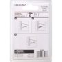 3" Satin Nickel Square Rigid Door Stop