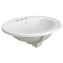 Colony 20-1/2" x 17-5/8" White Drop-In Sink