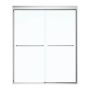 55-59" x 71" x 6 mm Clear Sliding Shower Door