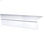 Capuchon de toit d'égouttement 10' x 2-1/2" x 1"