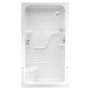 Madison 4 3-Piece Shower Right Drain Left Seat 50 x 34-1/2