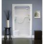 Madison 4 3-Piece Shower Right Drain Left Seat 50 x 34-1/2