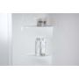 50" x 34-1/2" x 84-1/2" Cabine de Douche 3 Morceaux Gauche
