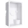 60" x 34-1/4" x 84-1/2" Madison 5 -3PC-Right Hand, Left Seat