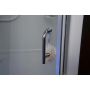 38" x 33-1/4" x 88" White 1-Piece Left Shower Stall