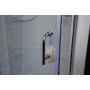 38" x 33-1/4" x 88" White 1-Piece Right Shower Stall