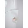 38" x 33-1/4" x 88" White 1-Piece Right Shower Stall