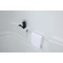 Empire White 3-Piece Left Hand Tub Shower