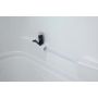 Empire White 3-Piece Left Hand Tub Shower