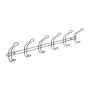 Classico Wall 6 Hook Rack