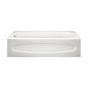 Gloss Porcelain White Left Colony Recess Bathing Pool