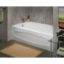 Gloss Porcelain White Left Colony Recess Bathing Pool