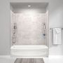 Gloss Porcelain White Left Colony Recess Bathing Pool