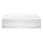 Gloss Porcelain White Left Colony Recess Bathing Pool