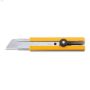 7\" Yellow Ratchet-Lock Snap-Off Utility Knife