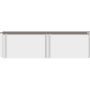 1/4" x 7-1/8" x 8' Natural MDF Beaded Wall Panel