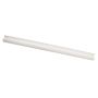 36\" x 31-1\/2\" x 2-1\/2\" White Plastic & Rubber Door Sweep