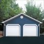 Econo 9’ x 7’ 6.6 R-Value Insulated White Garage Door