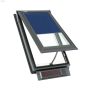 21-1\/2\" x 46-1\/4\" Grey Solar Powered Venting