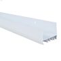 36\" Vinyl White Door Sweep With Fins