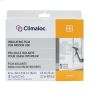 64\" x 42\" x 0.6 mil Clear Insulating Shrink Film With Tape