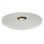 3\/8\" x 16.4' White Closed Cell Insulating Foam Tape